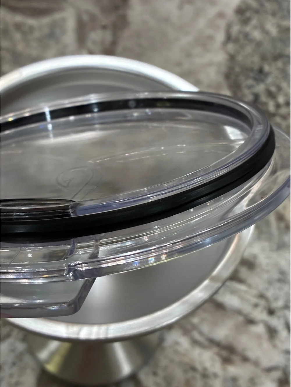 ORCA Stainless Steel Tumbler with Clear Lid